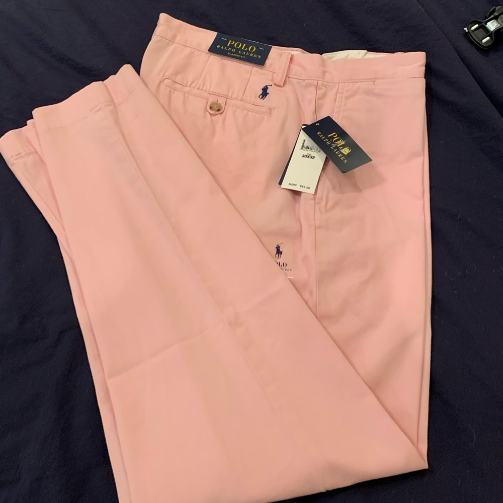 Polo Classic Pink Chinos 36x34